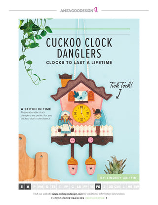 Cuckoo Clock Danglers