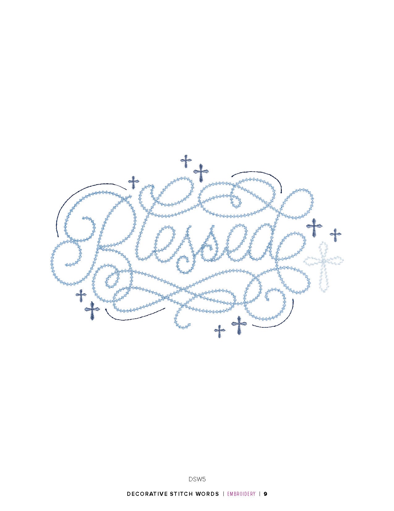 Decorative Stitch Words — Anita Goodesign