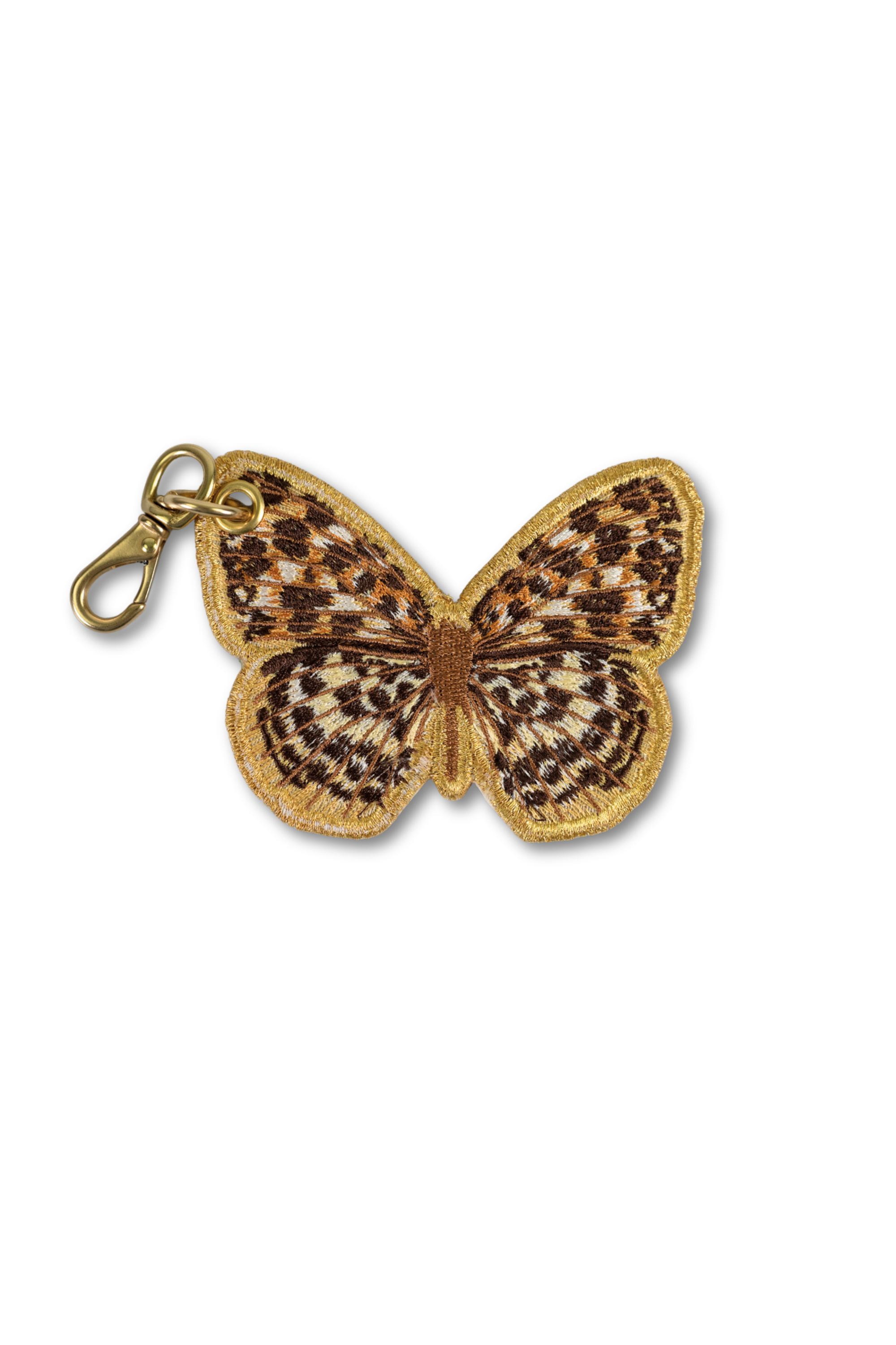 Leopard Butterfly Charm- Double Sided