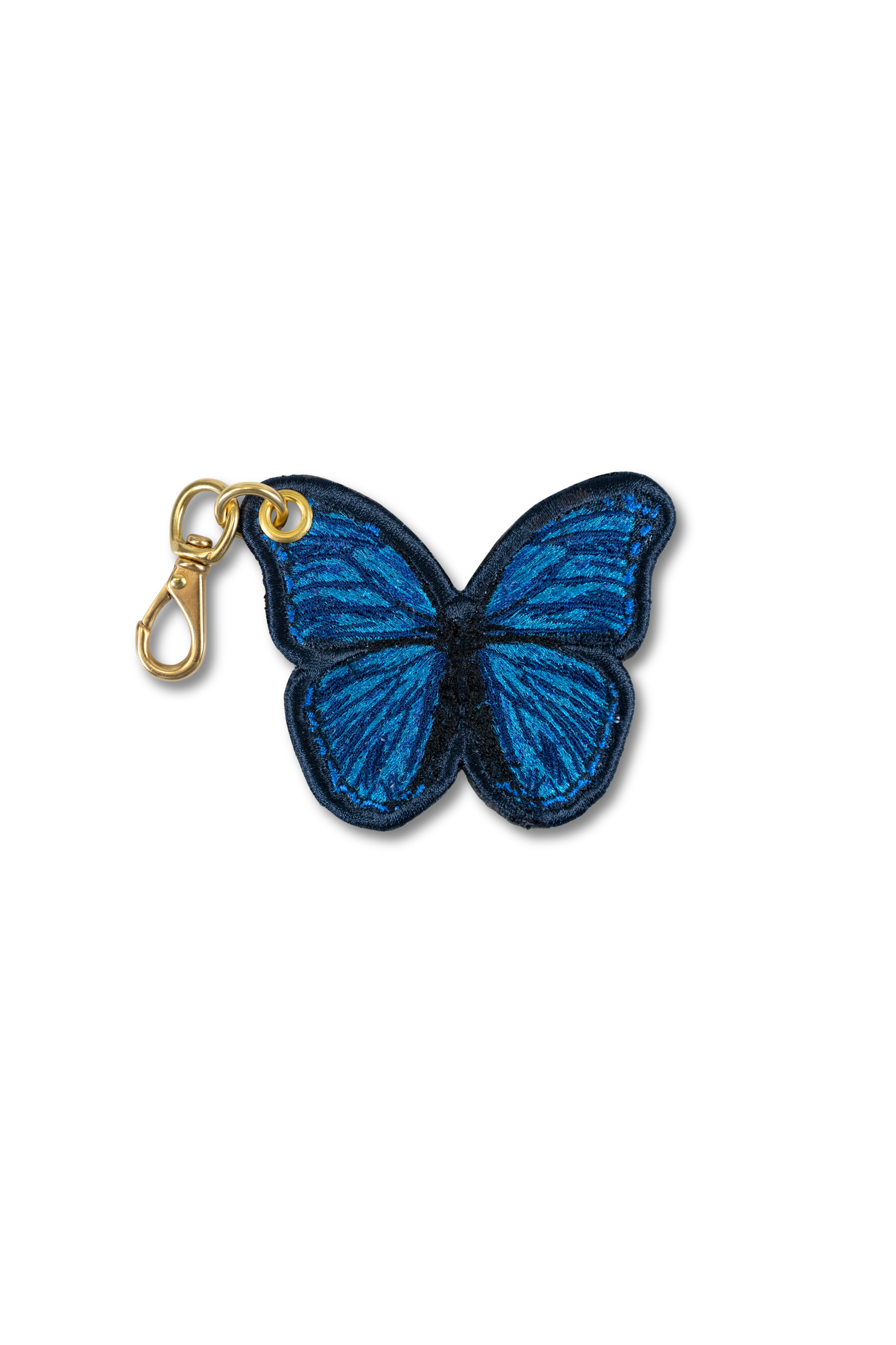 Morpho Butterfly Charm- Double Sided