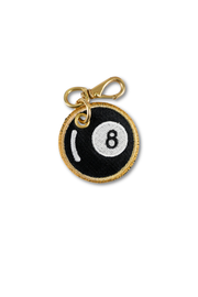 Magic 8 Ball Charm - Double Sided