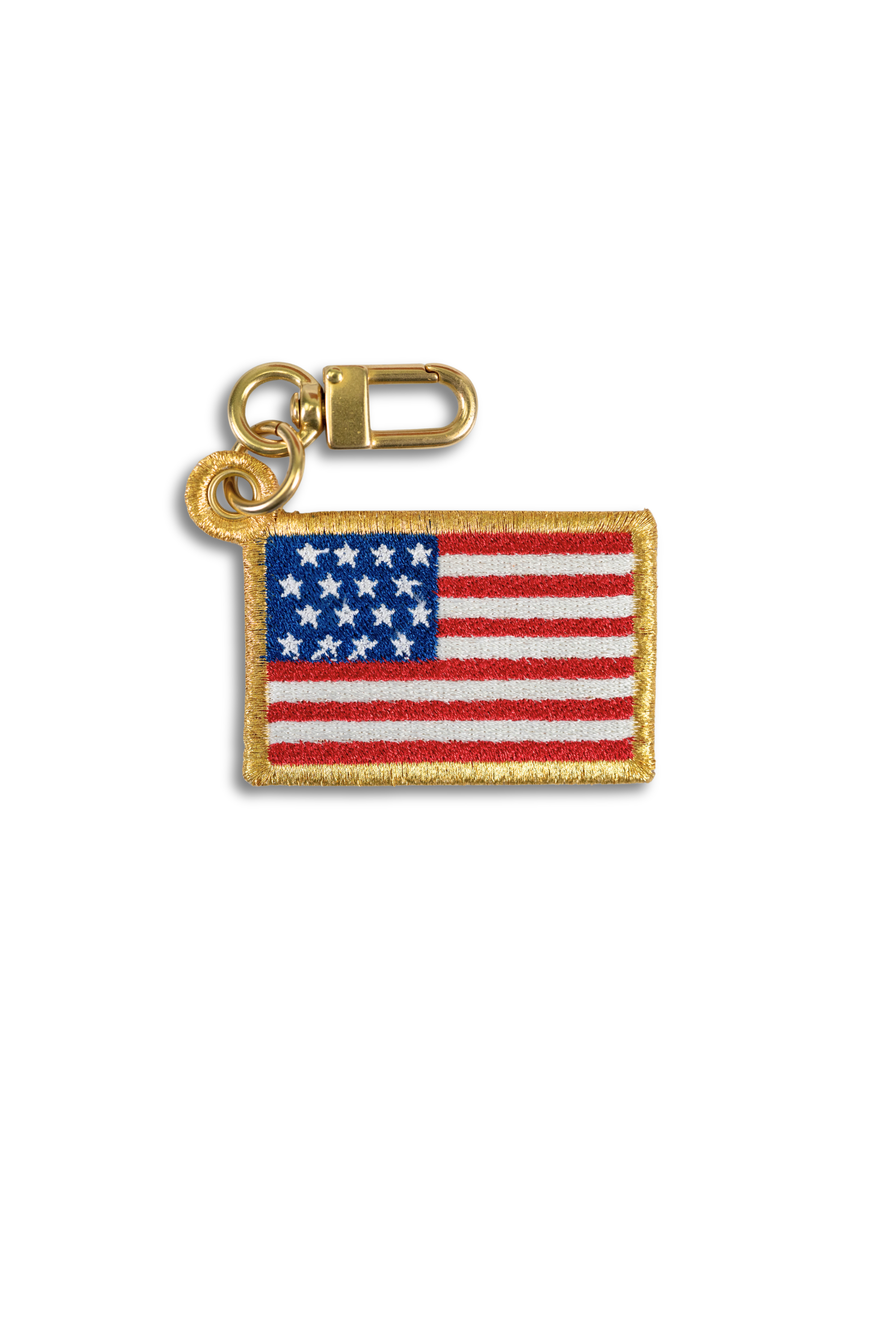 American Flag Charm- Double Sided