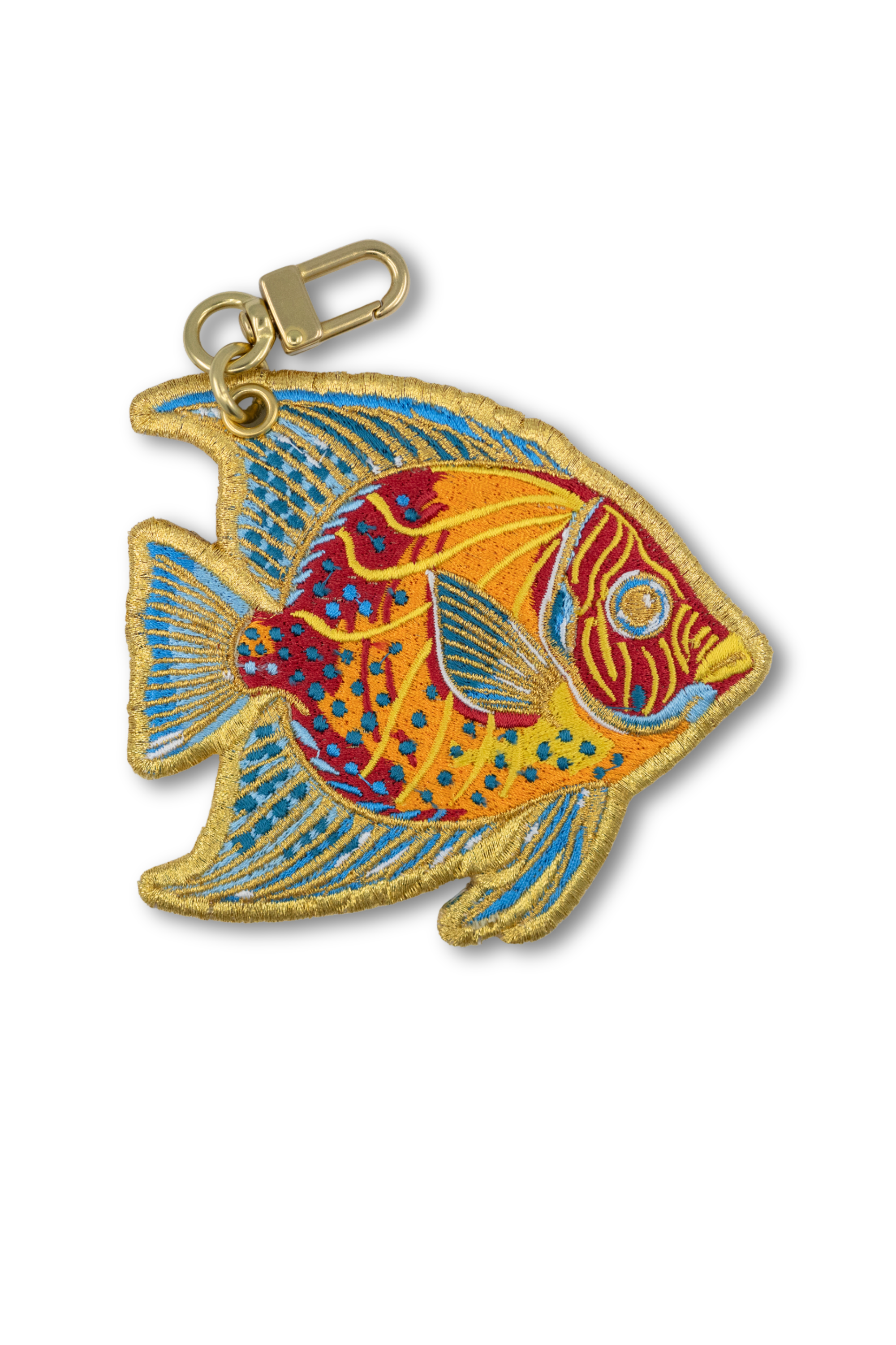Tropical Fish Charm- Double Sided