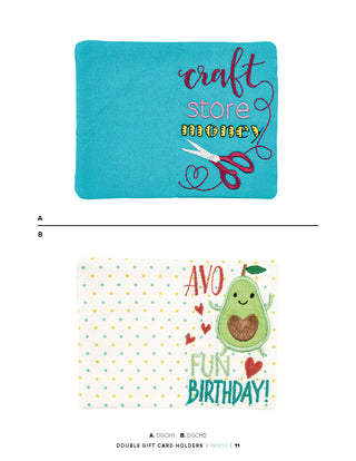Double Gift Card Holders