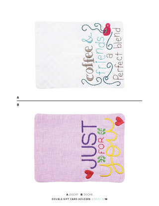 Double Gift Card Holders