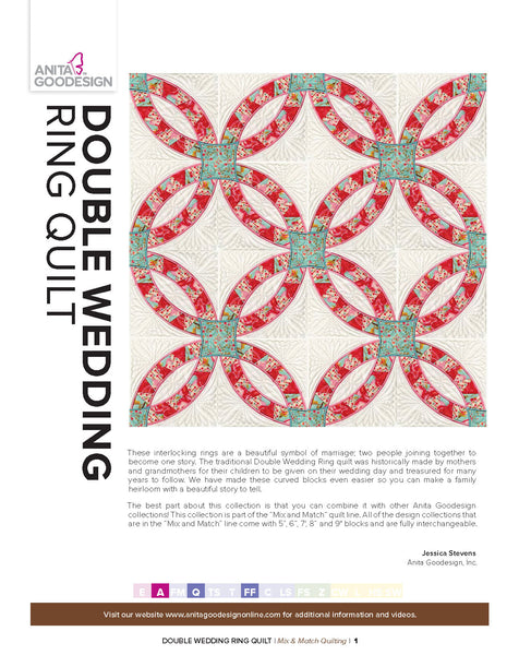 Double Wedding Ring Quilt Pattern Free Digital Download — Rocking