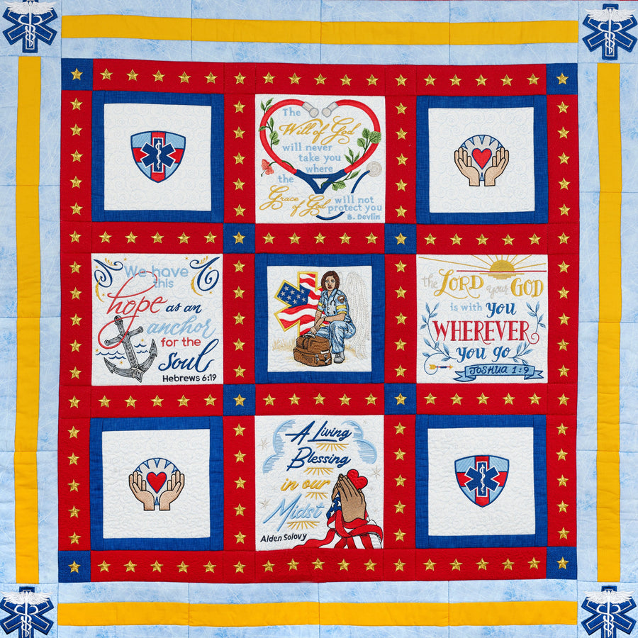 Prayer Quilt for First Responders