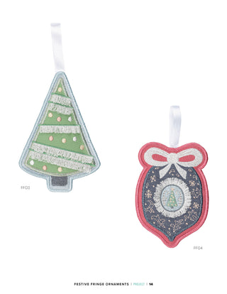Festive Fringe Ornaments