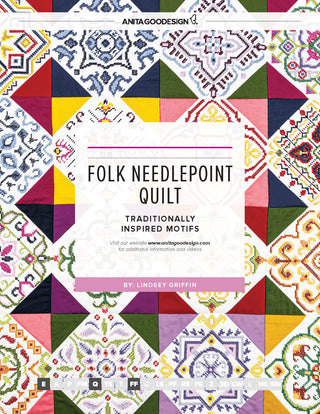 Folk Needlepoint Quilt
