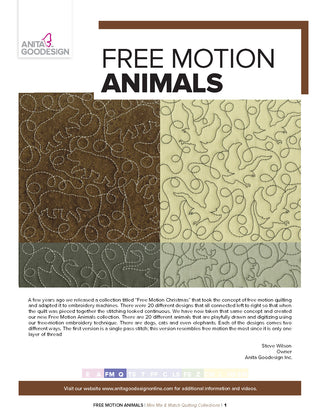 Free Motion Animals