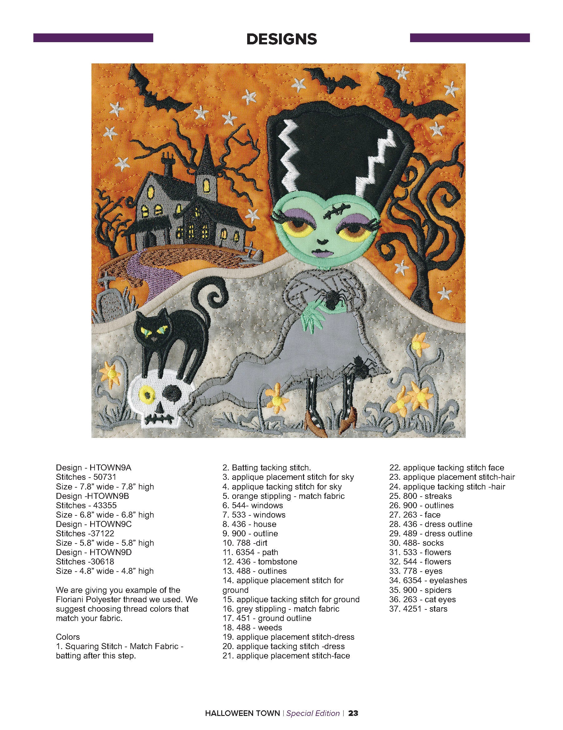 Halloween Embroidered Cards — Anita Goodesign