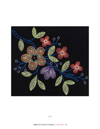 Hand Stitched Florals