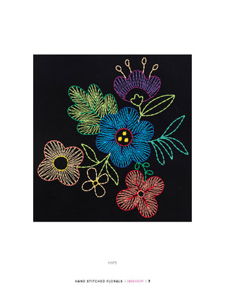 Hand Stitched Florals