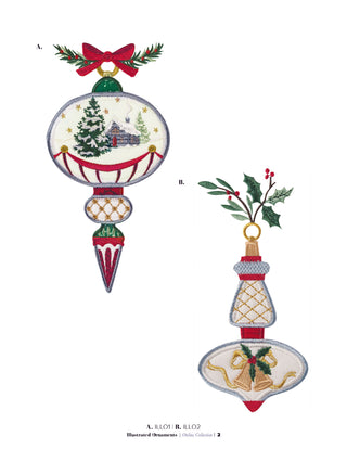 Illustrated Ornaments