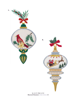 Illustrated Ornaments