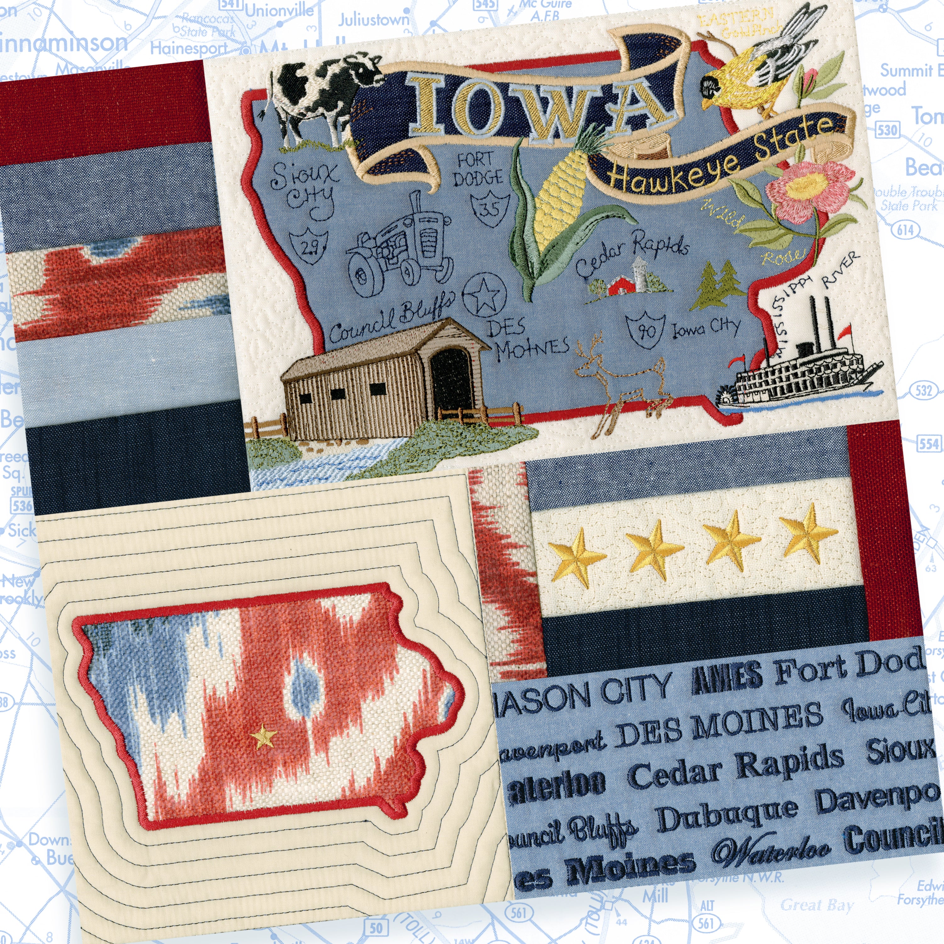 The 50 States - Iowa