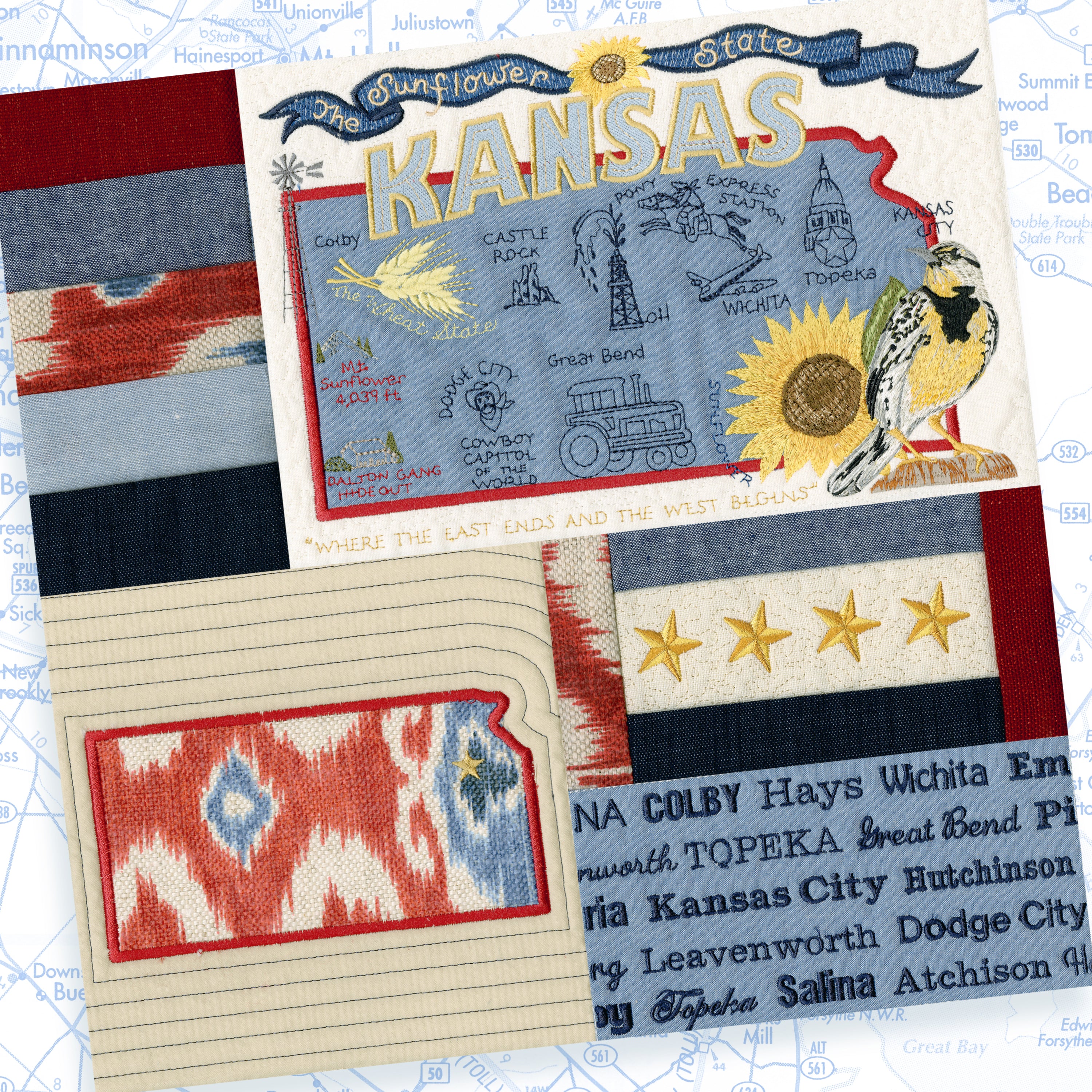 The 50 States - Kansas