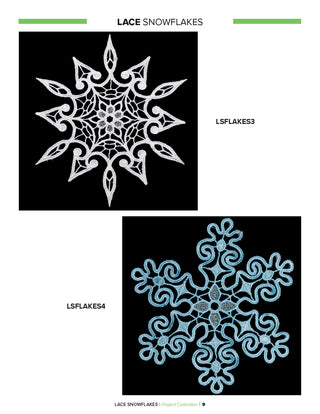 Lace Snowflakes