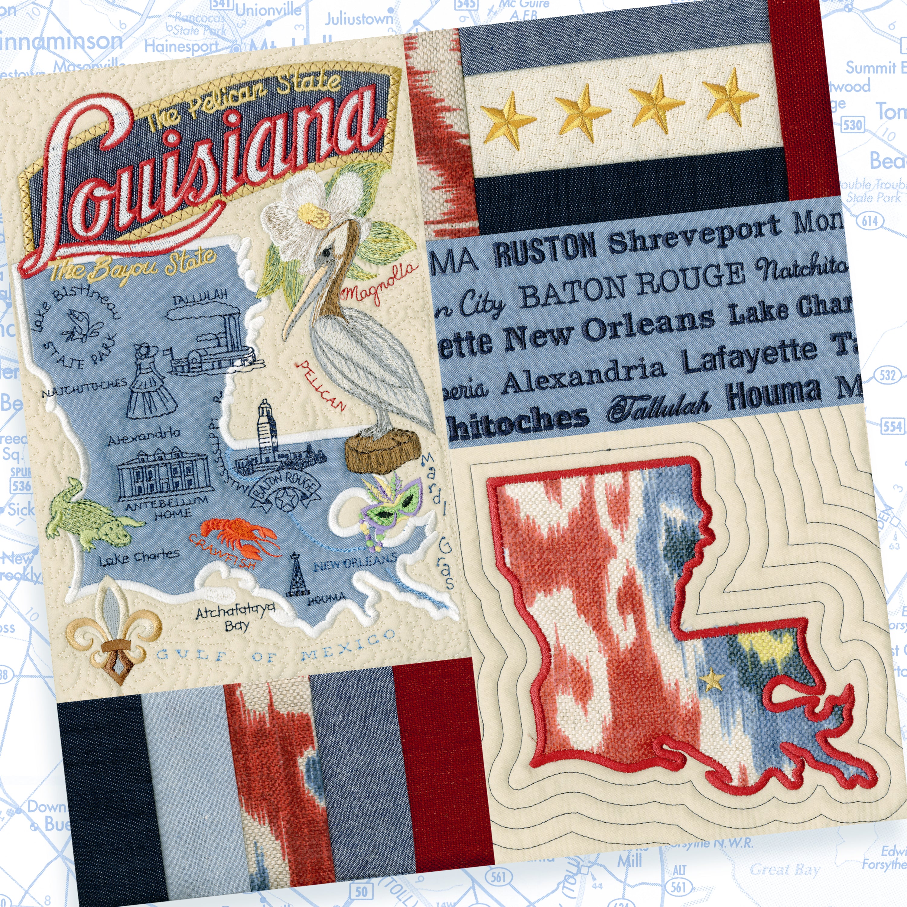 The 50 States - Louisiana