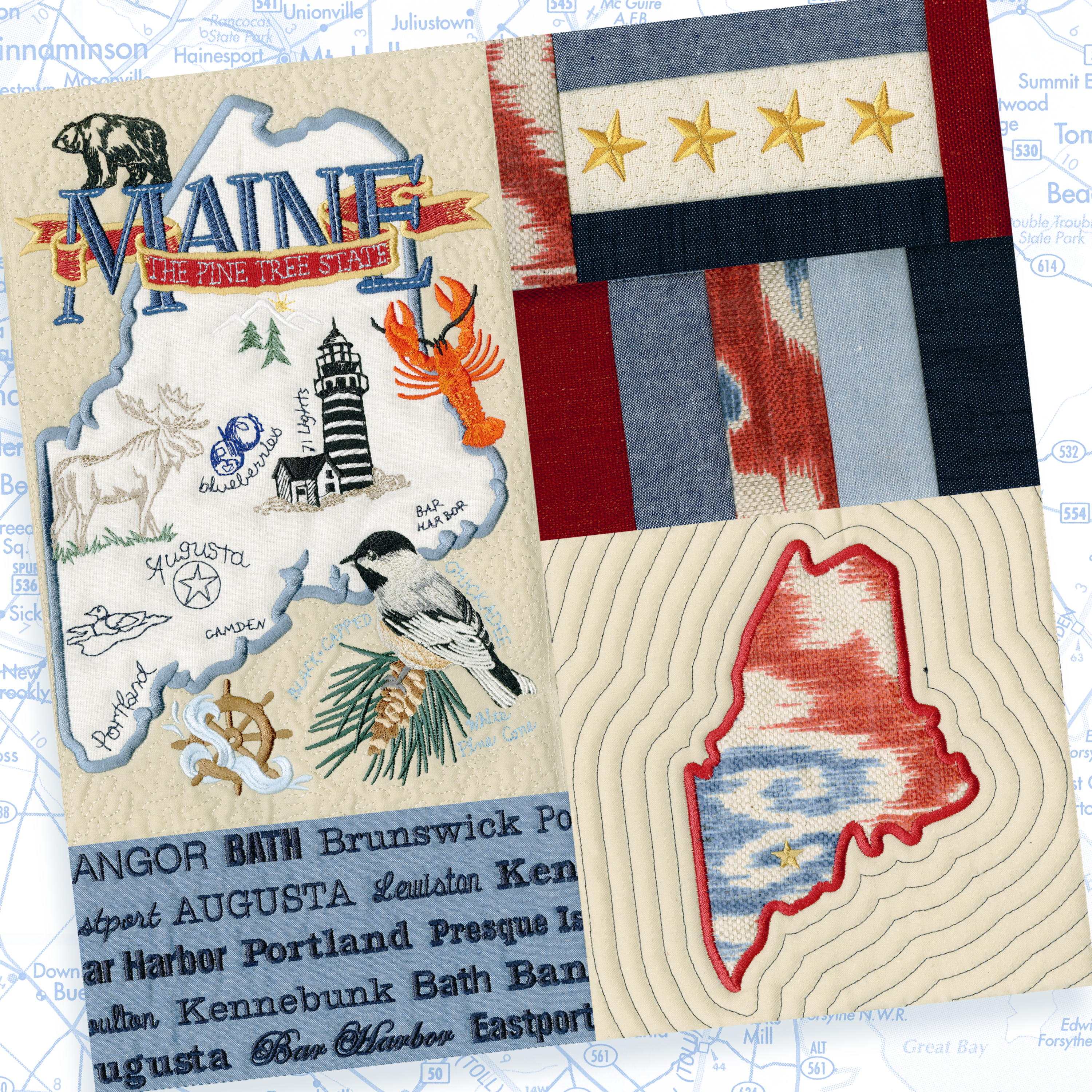 The 50 States - Maine