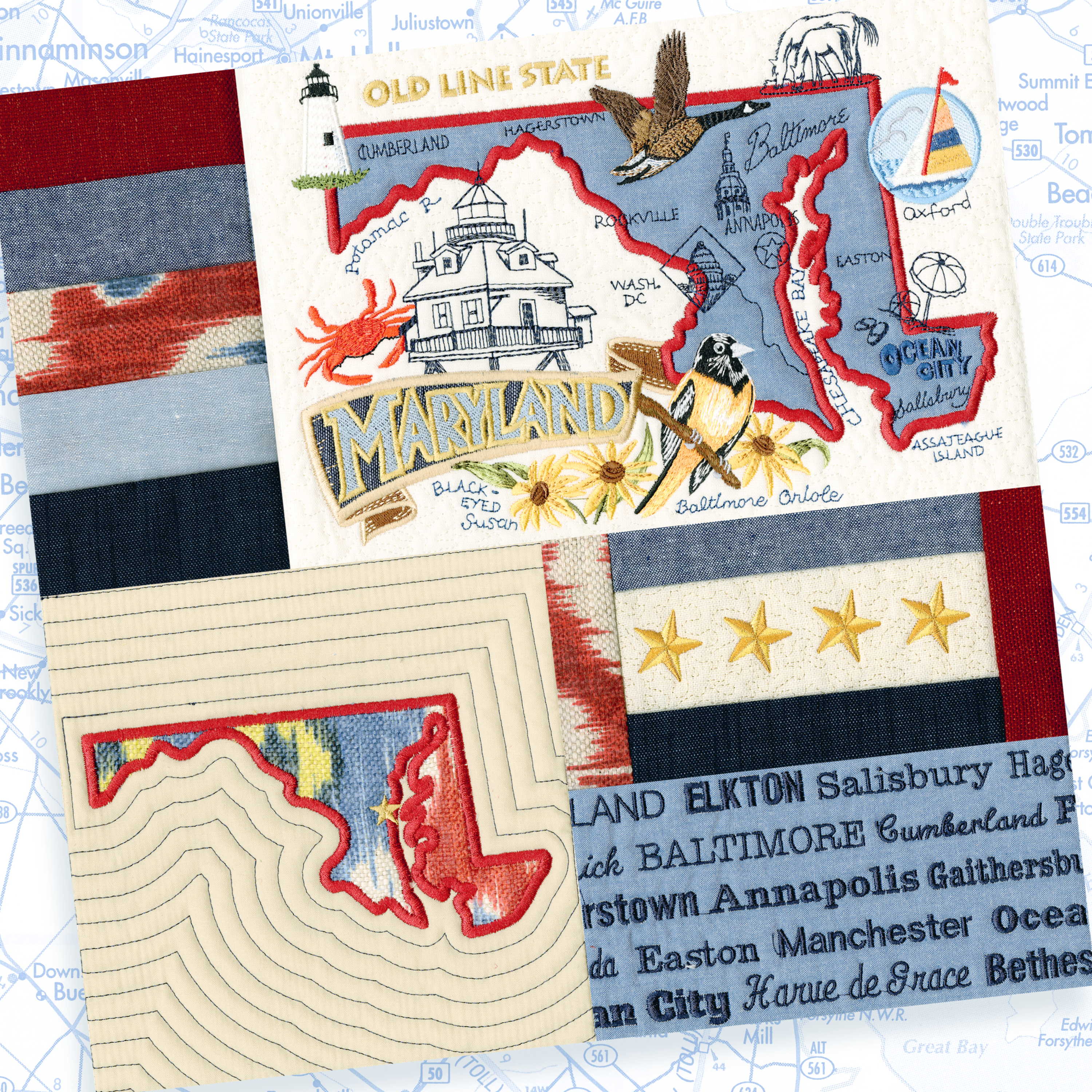 The 50 States - Maryland