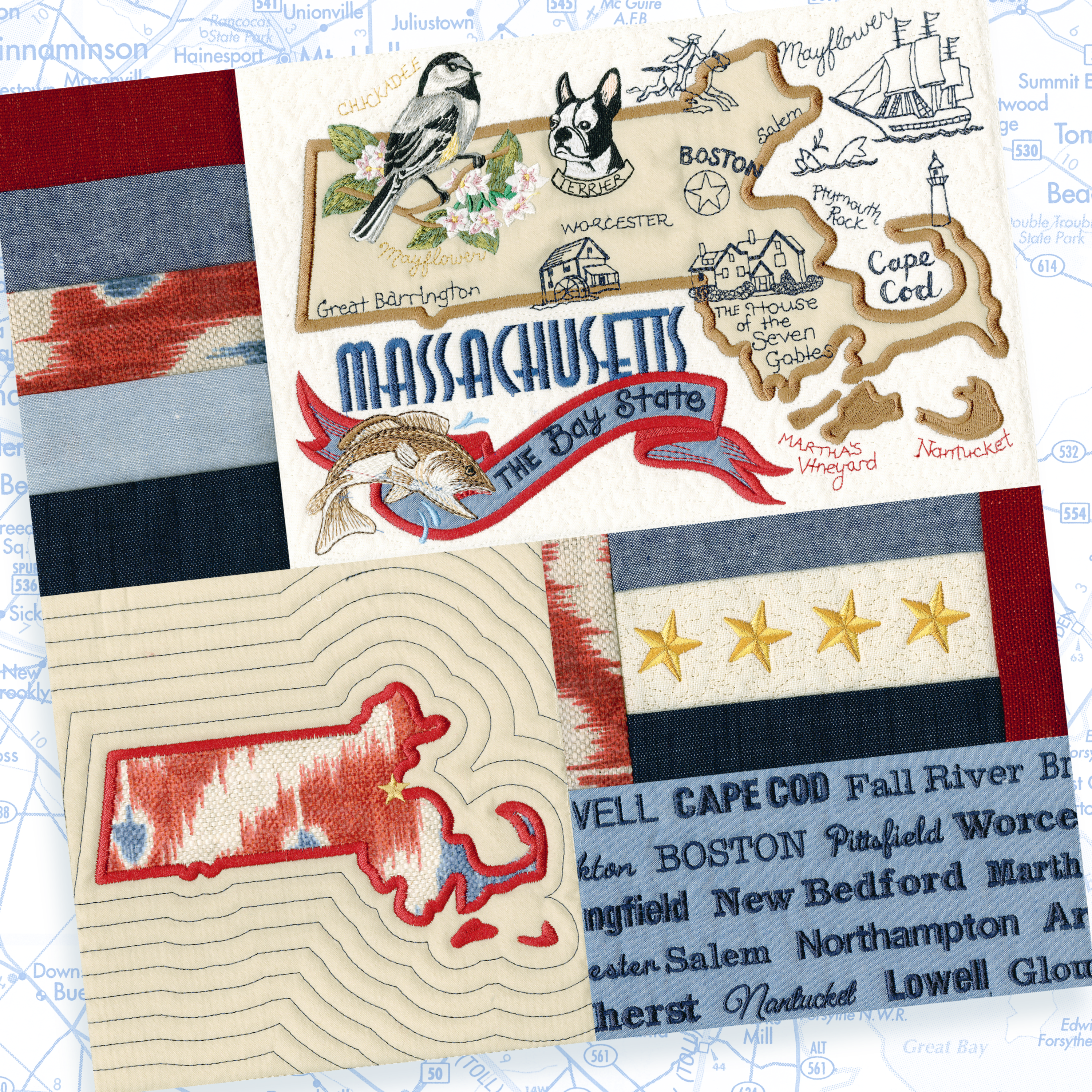 The 50 States - Massachusetts