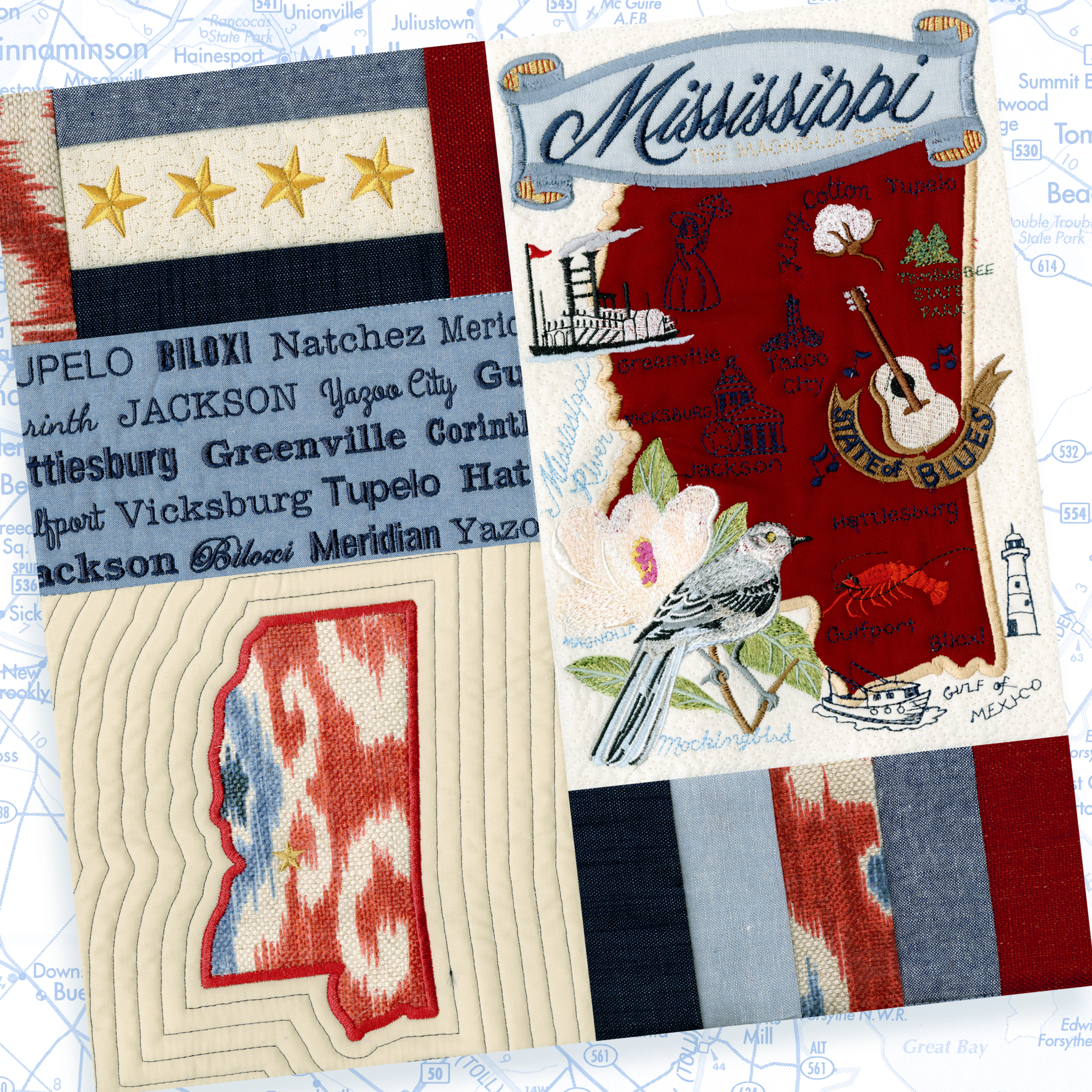 The 50 States - Mississippi