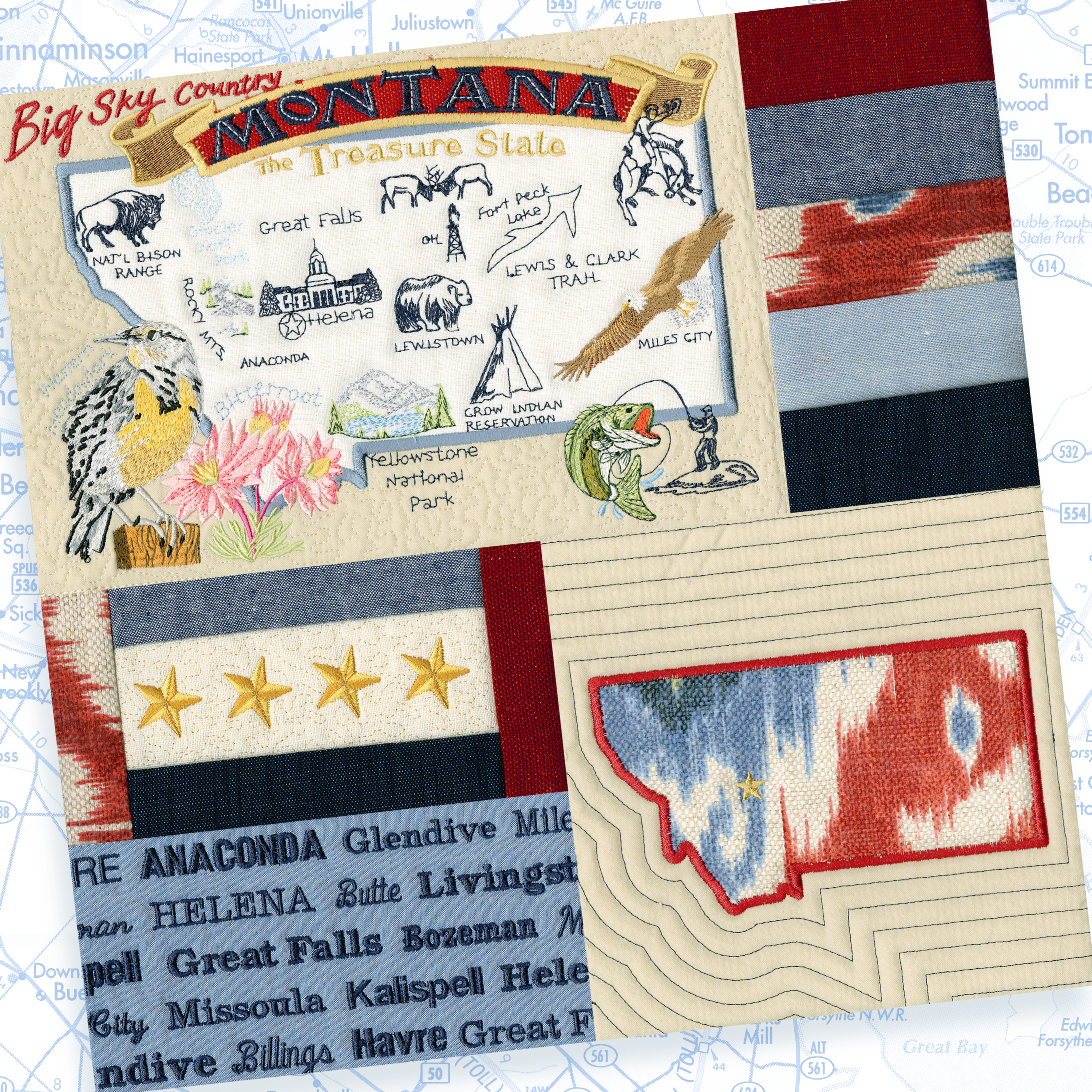 The 50 States - Montana