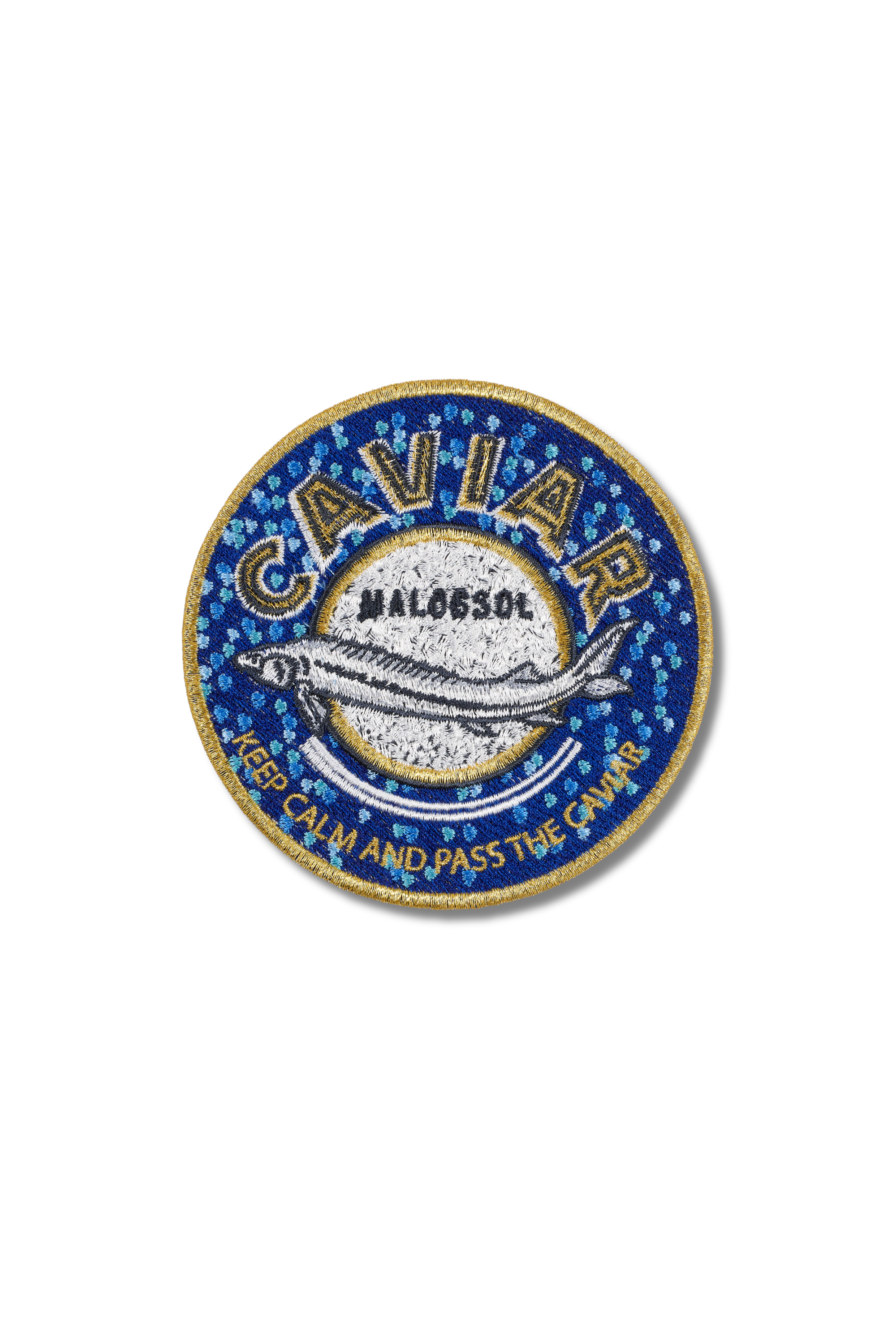 Nautical Caviar Tin Patch