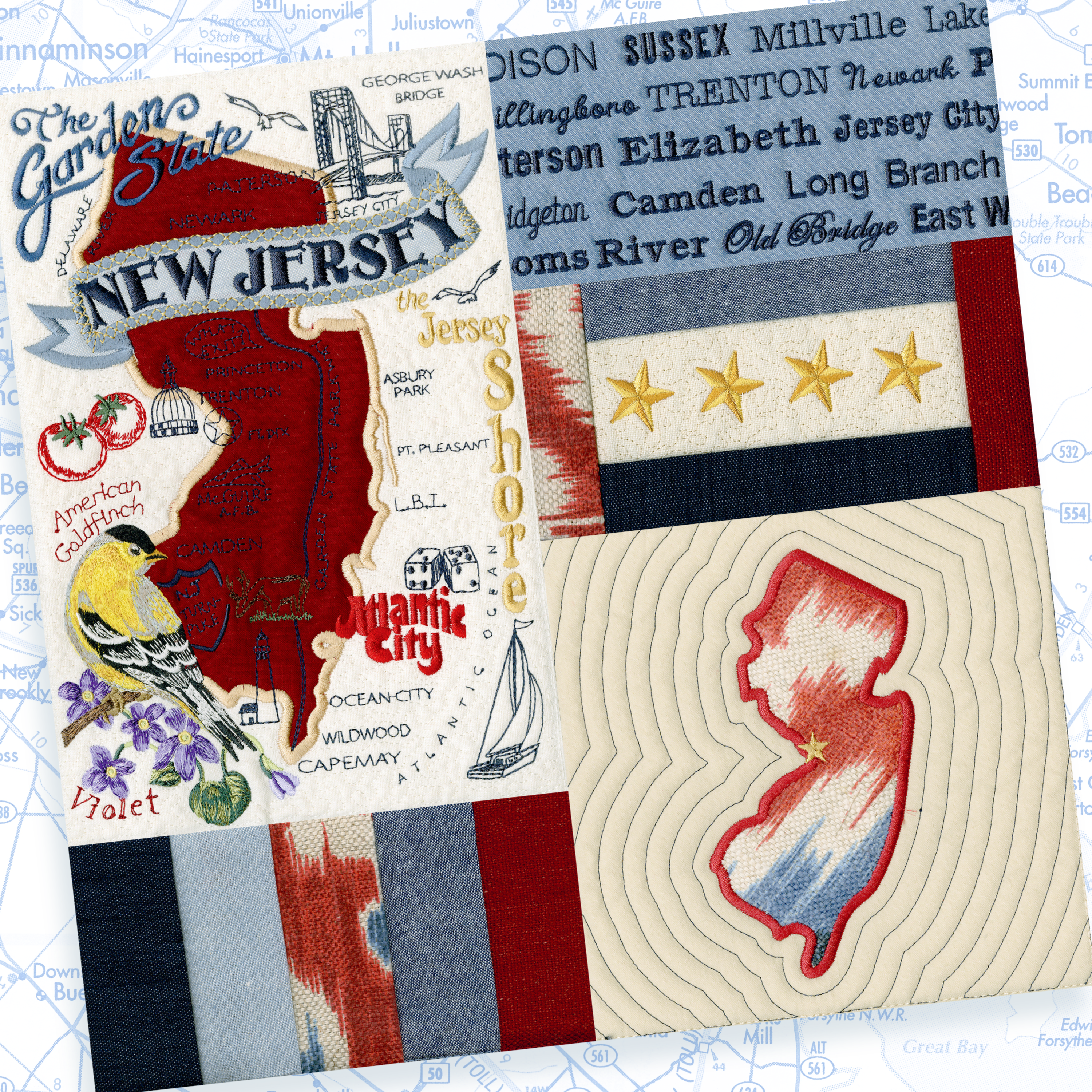 The 50 States - New Jersey