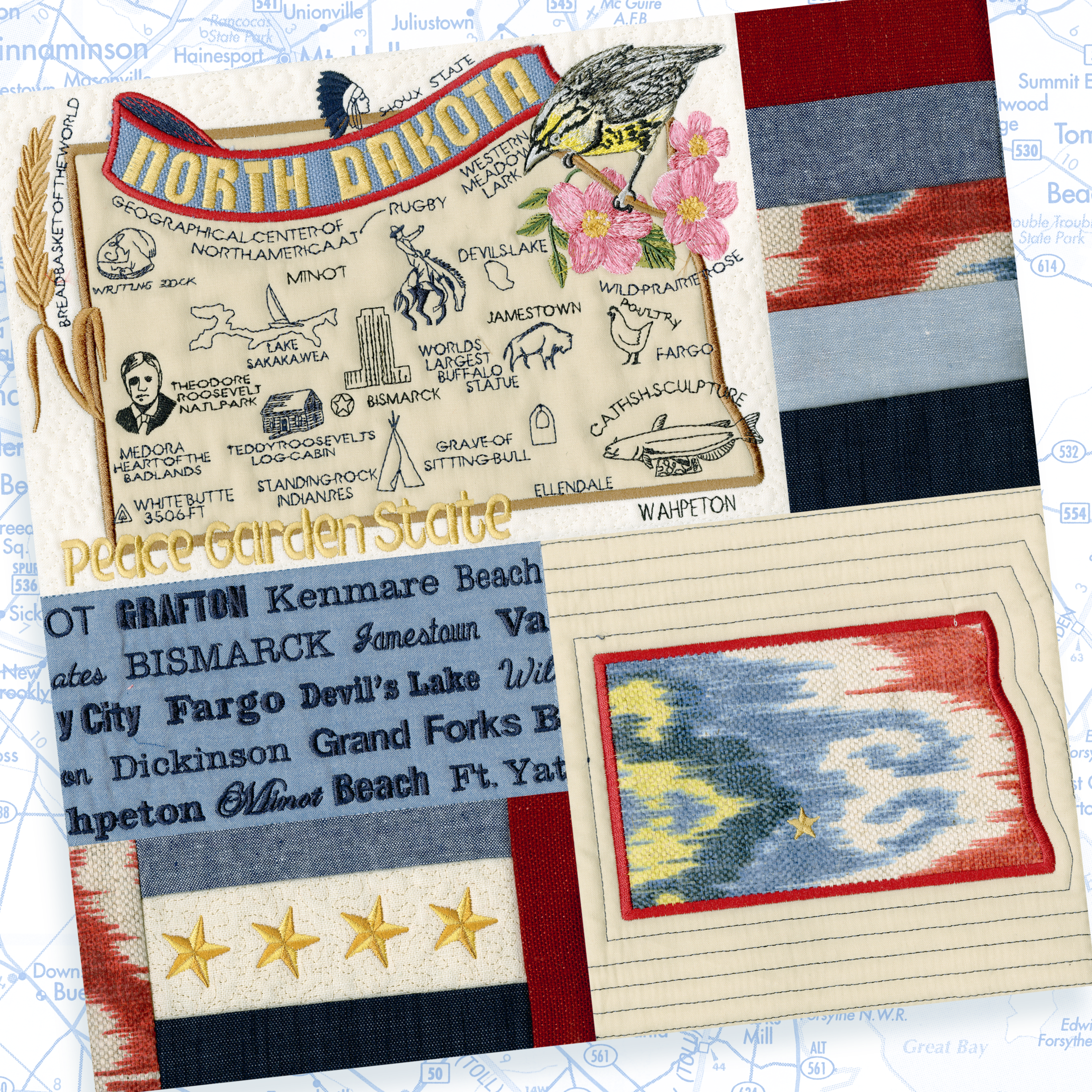 The 50 States - North Dakota