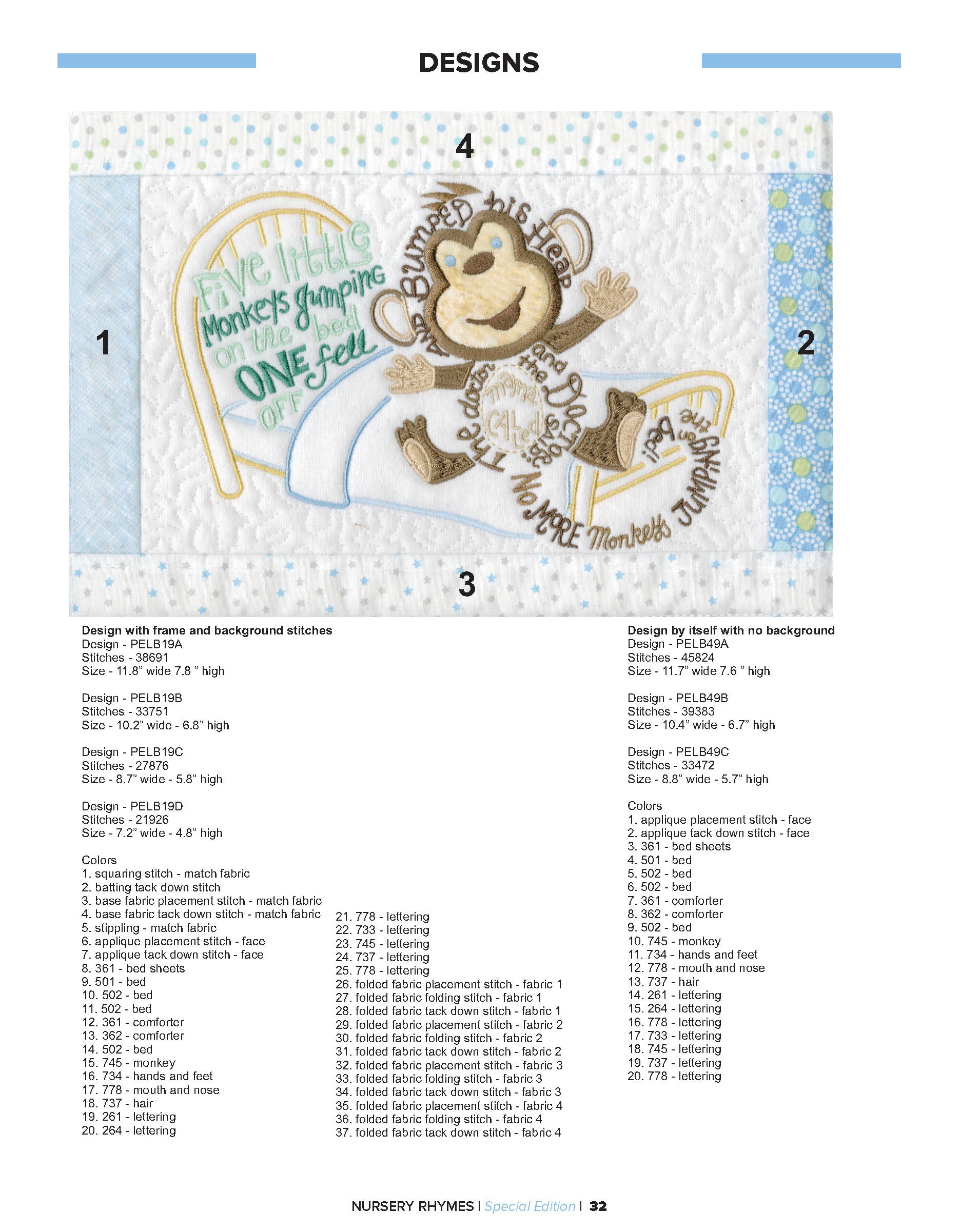 Samplers for the Nursery & Children's Rooms Cross Stitch Pattern