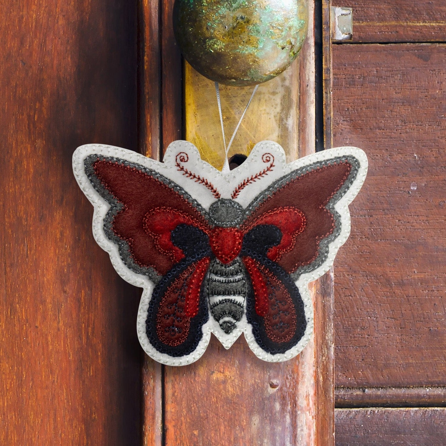Wool Appliqué Door Hangers