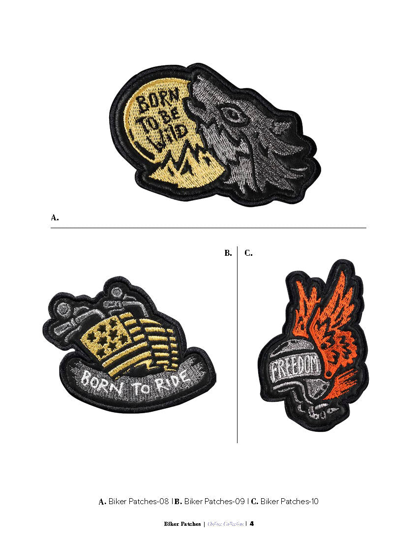 Explore Captivating Embroidered Patches for Clothing-Shop Online