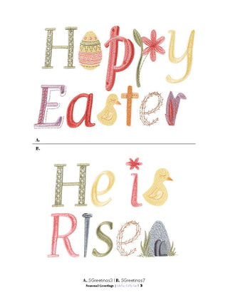 Seasonal Greetings Easter