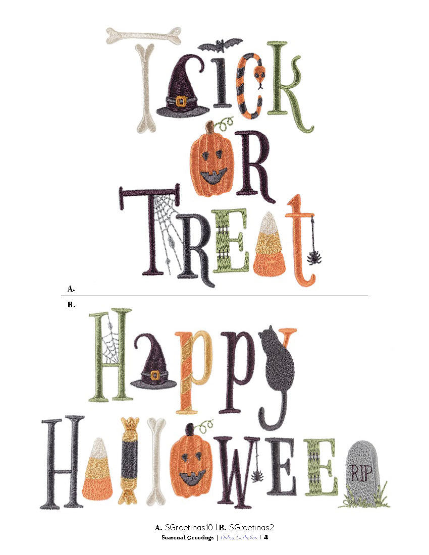 Seasonal Greetings Halloween