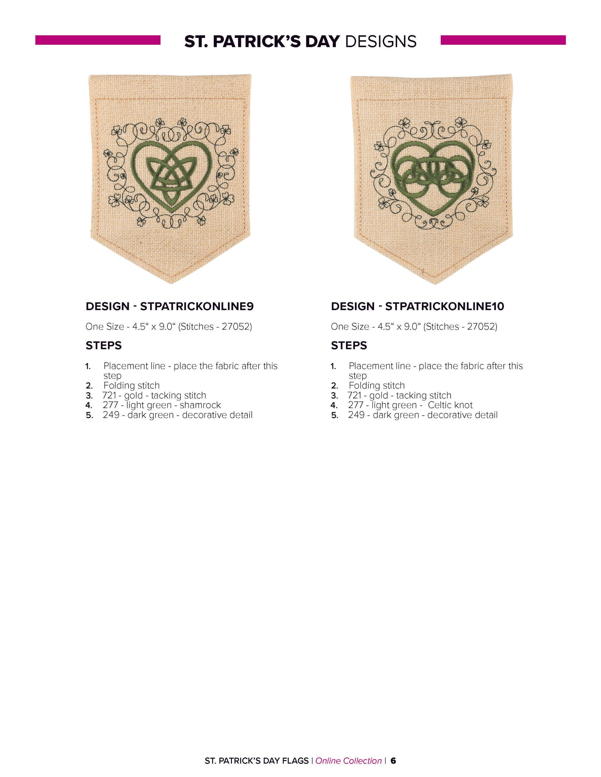 St. Patrick's Day Flags