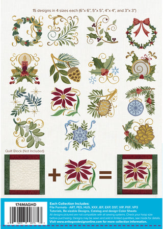 Ornamental Christmas (Embroidered Additions)