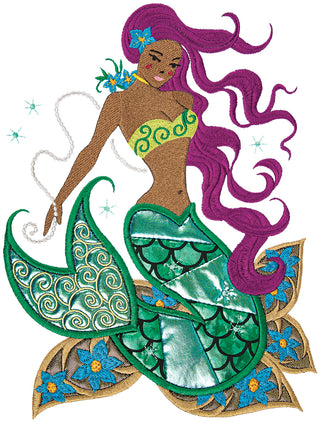 Paper Piecing Mermaids