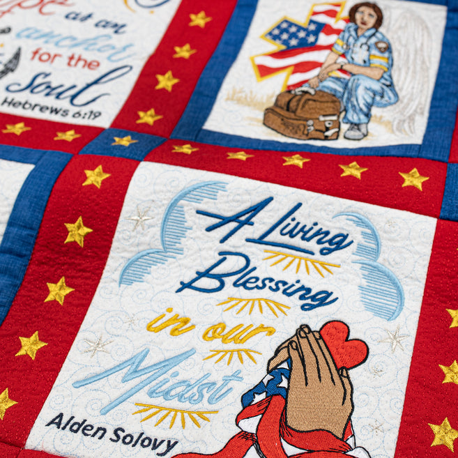 Prayer Quilt for First Responders