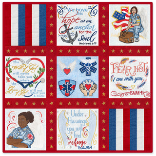 Prayer Quilt for First Responders