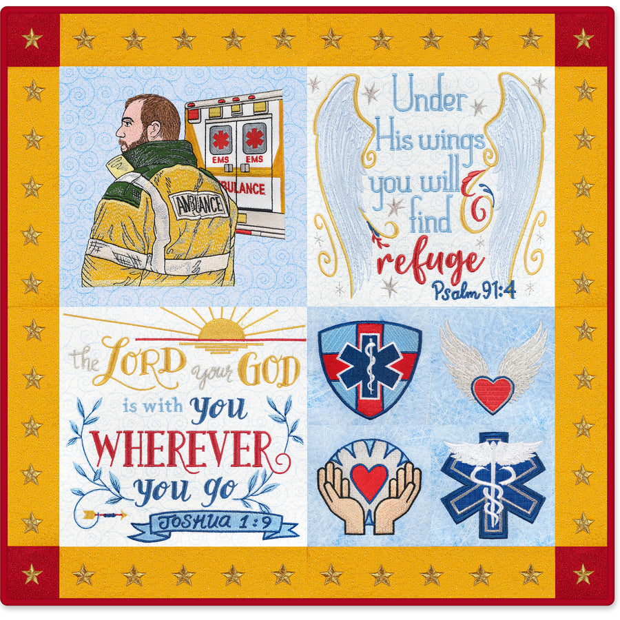 Prayer Quilt for First Responders