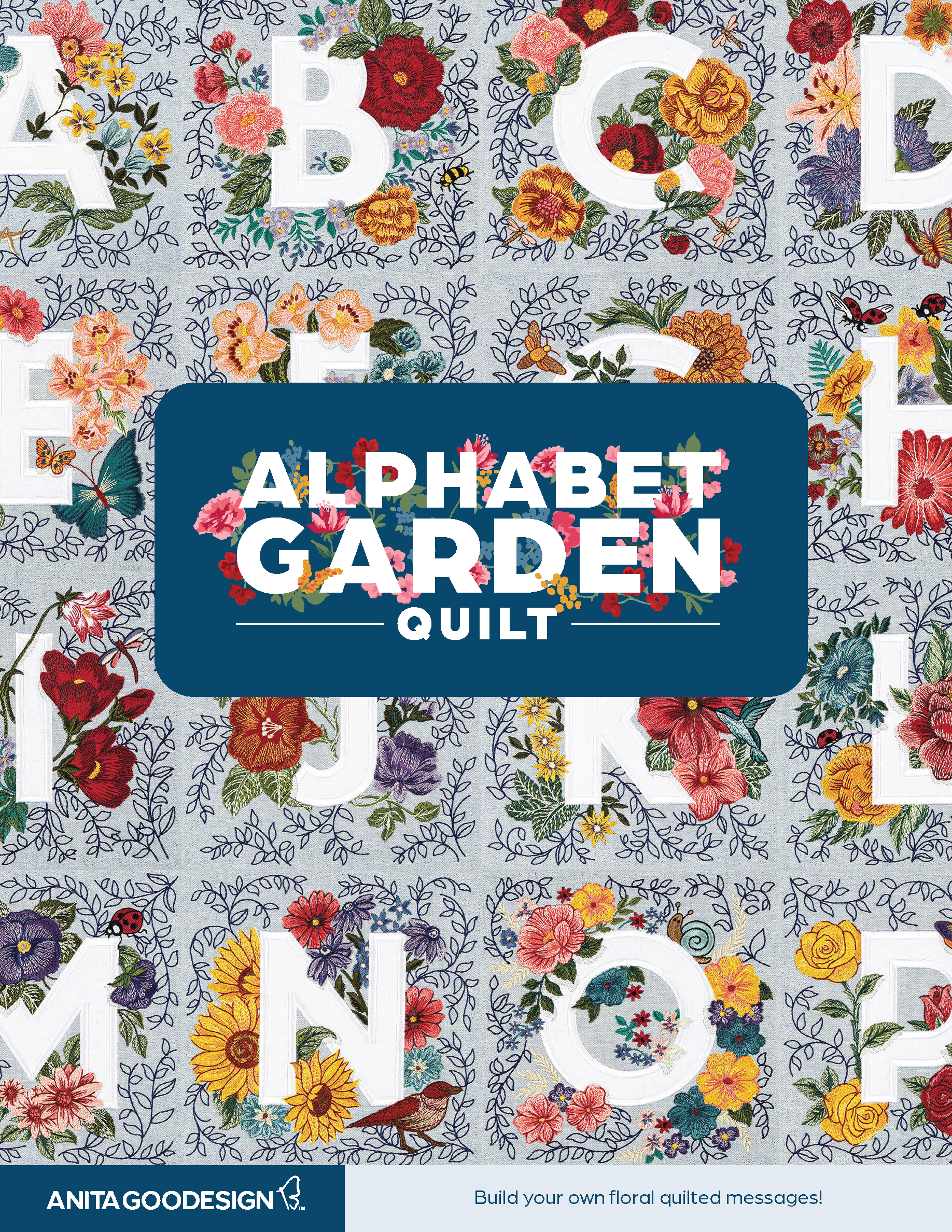 Alphabet Garden Quilt Digital Version
