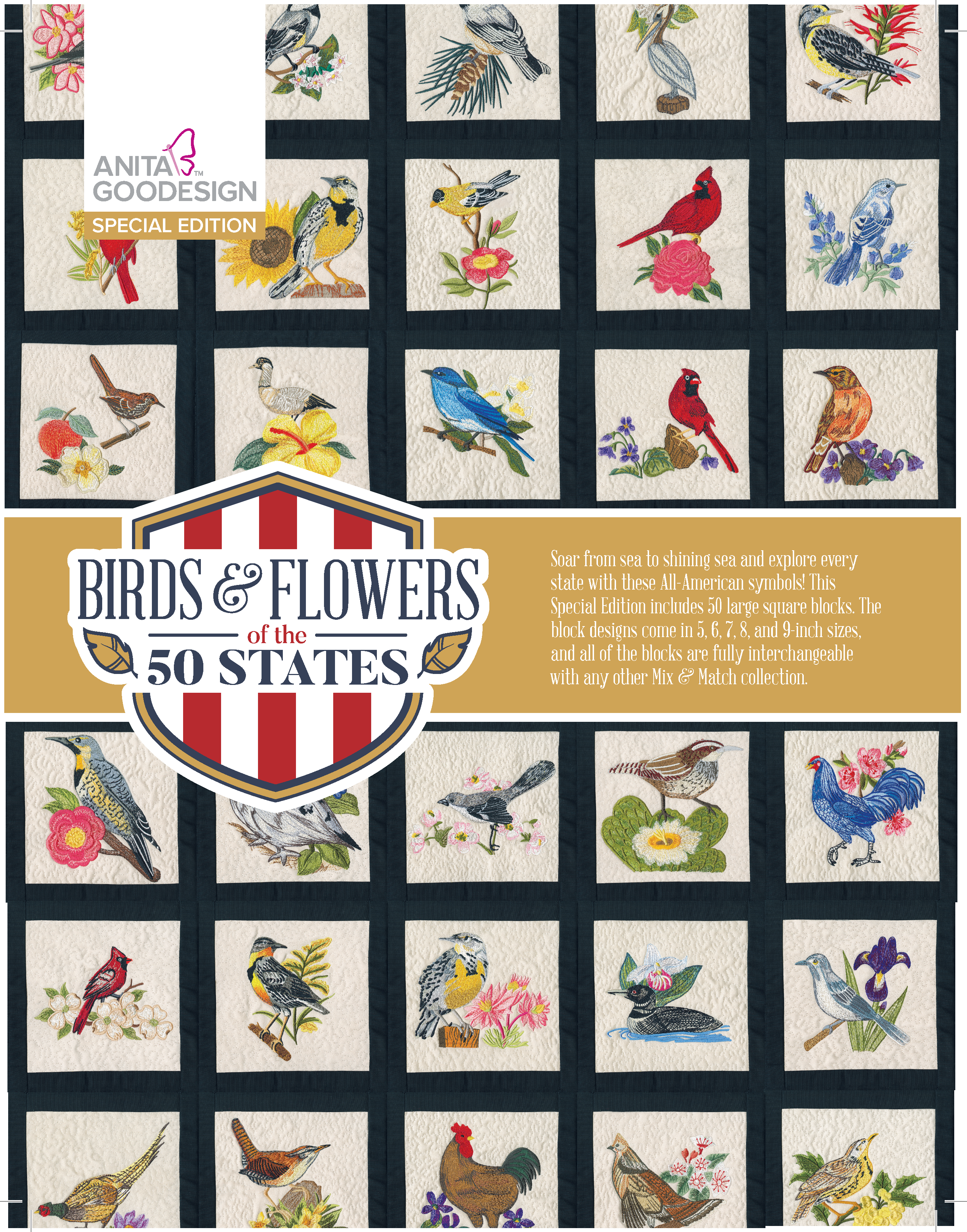 Birds & Flowers of the 50 States Digital Version