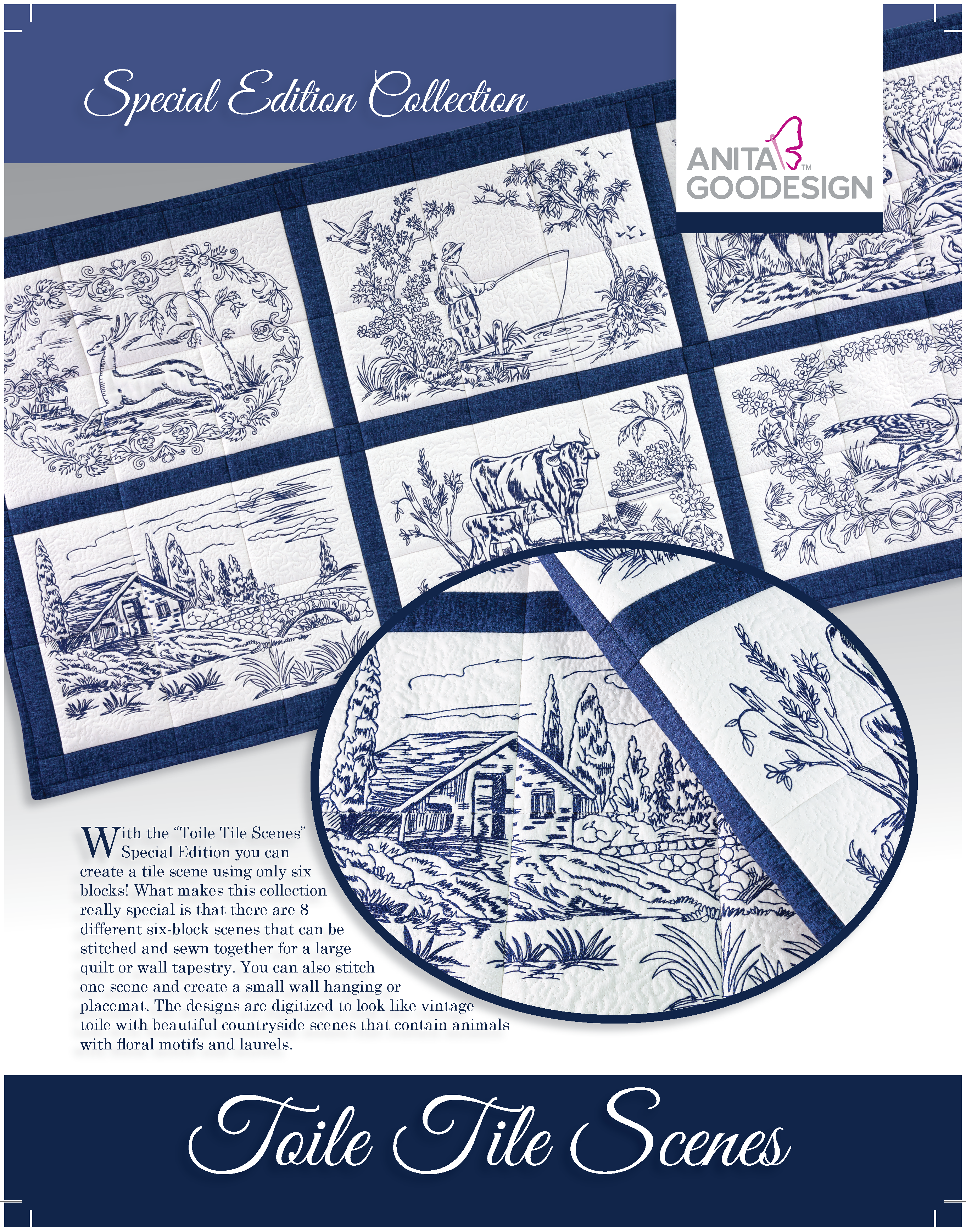 Toile Tile Scenes Digital Version