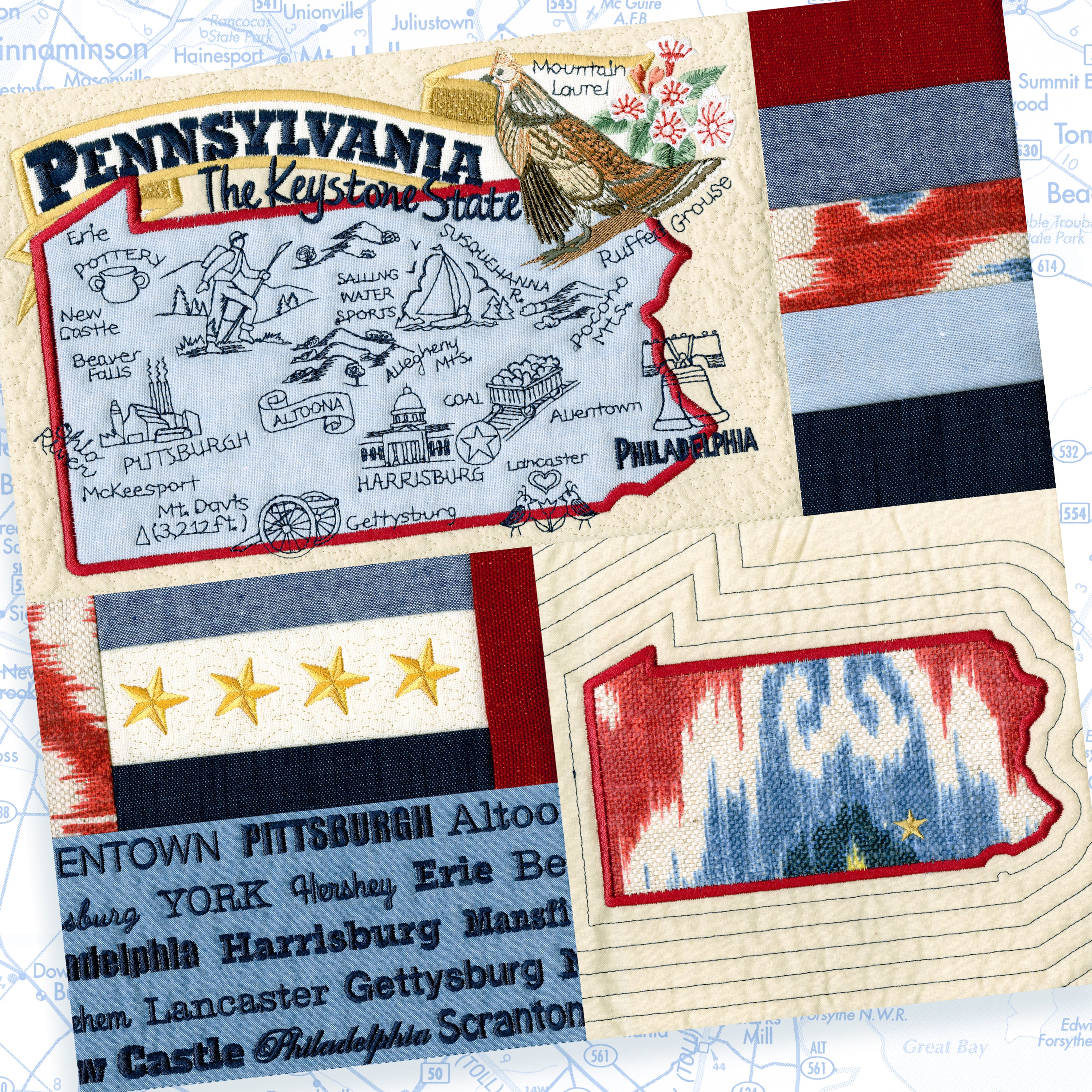 The 50 States - Pennsylvania