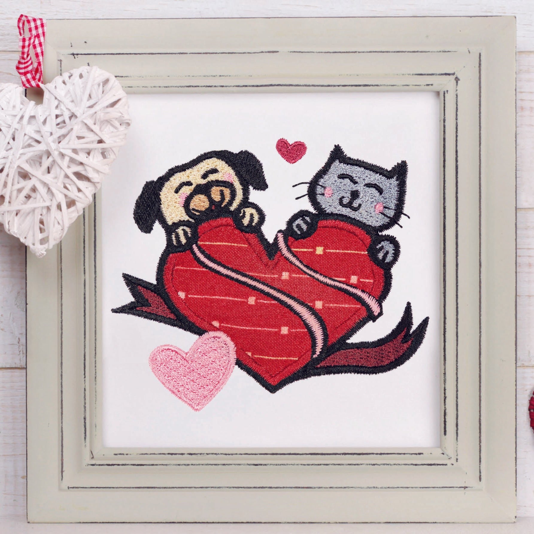 Pups and Kittens Valentine