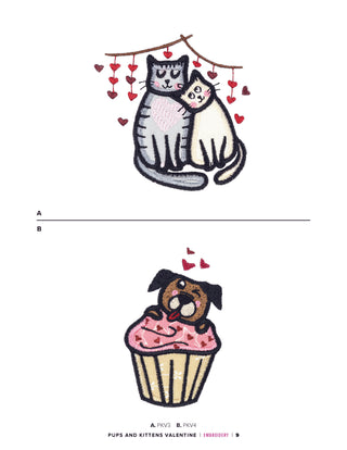 Pups and Kittens Valentine
