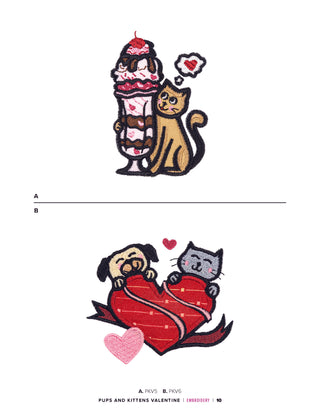 Pups and Kittens Valentine