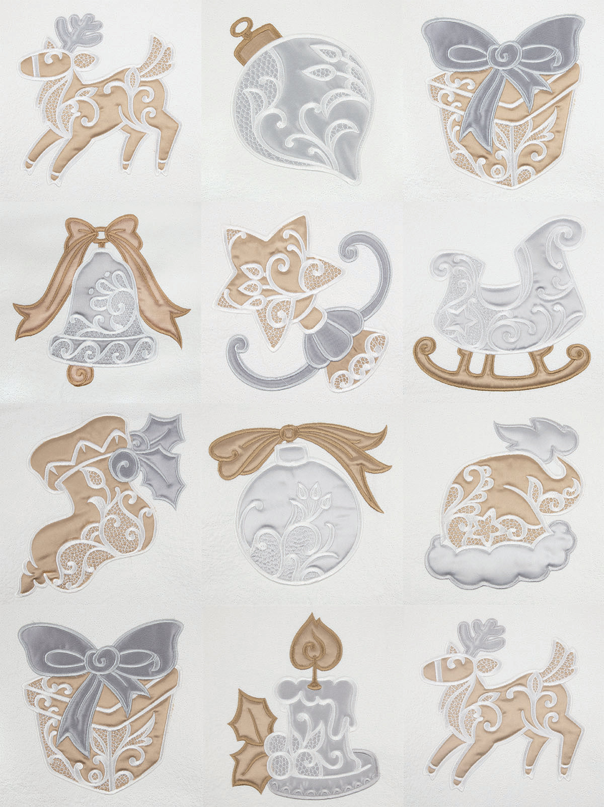 Lacy Christmas Quilt